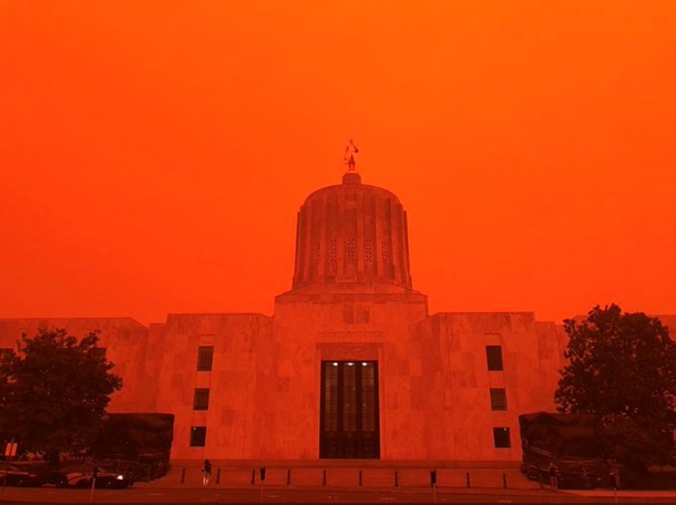 Жахаючі фото": через пожежі штат Орегон перетворився в пекло -  Інтернет-видання "Час-Дій"