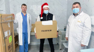 Рівненська міська лікарня отримала в подарунок нову ендоскопічну систему