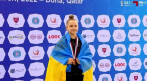 15-річна гімнастка з Рівненщини відмовилась підніматися на п’єдестал разом із росіянками