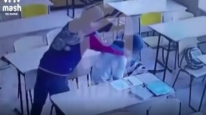 В окупованому Сімферополі неадекватний школяр в куртці “Russia” ножем побив однокласника (ВІДЕО)