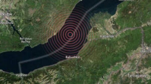 На росії потужний землетрус амплітудою 5,9 бала