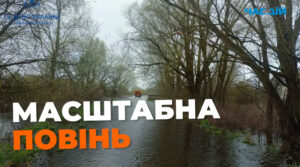 Внаслідок повені на Півночі України підтоплено понад 200 будинків