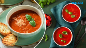 Готуємо ніжний крем-суп з болгарського перцю та помідорів